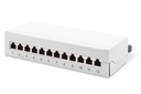 DIGITUS Desktop CAT 6A, Class EA patch panel, shielded, grey