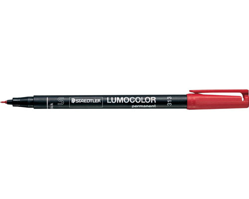 STAEDTLER 313-2 - Rot - Rundspitze - Schwarz - Rot - Polypropylen (PP) - 0,4 mm - Deutschland