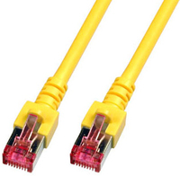 EFB Elektronik RJ45 Patchkabel S/FTP, Cat.6, LSZH, 5m, gelb