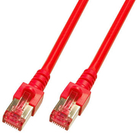 EFB Elektronik RJ45 Patchkabel S/FTP, Cat.6, LSZH, 1m, rot