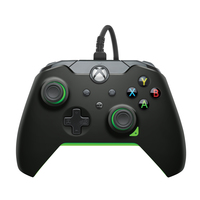 PDP Kabelgebundener Controller: Neon Black Für Xbox Series X|S - Xbox One und Windows 10/11 - Gamepad - PC - Xbox One - Xbox Series S - Xbox Series X - D-Pad - Menü-Taste - Schaltfläche Teilen - View button - Analog / Digital - Kabelgebunden - USB