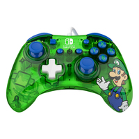 PDP Rock Candy: Luigi Lime - Gamepad - Nintendo Switch - Nintendo Switch Lite - Nintendo Switch OLED - D-pad - Menu button - Analogue / Digital - Wired - USB