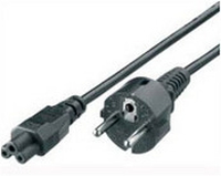 Equip High Quality Power Cord - C5 to Schuko - 1.8 m - C5 coupler - CEE7/4