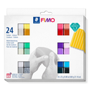 STAEDTLER FIMO 8013 C - Modeling clay - Black - Blue - Copper - Gold - Green - Grey - Pearl - Pink - Purple - Red - Rose - Silver - White - Yellow - 24 pc(s) - 24 colours - 110 °C - 30 min