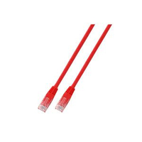 EFB Elektronik RJ45 Patchkabel U/UTP, Cat.5e, PVC, CCA, 2m, rot