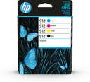 HP 912 - Original - Pigment-based ink - Black - Cyan - Magenta - Yellow - HP - Combo pack - OfficeJet 8015 - 8018 - 8022 OfficeJet Pro 8020 - 8020e - 8025 - 8030e - 8035 OfficeJet 8010 All-in-One...