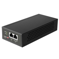 Edimax GP-103IT - 10 Gigabit Ethernet - 100 Gigabit Ethernet - Gigabit Ethernet - 10,100,1000 Mbit/s - IEEE 802.3af - IEEE 802.3at - IEEE 802.3bt - Schwarz - 90 W - 100 - 240 V