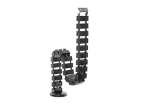 Equip Spine Cable Organizer - Black - Floor - ABS synthetics - Steel - Black
