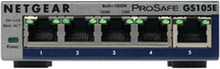 Netgear GS105E-200PES - Managed - L2/L3 - Gigabit Ethernet (10/100/1000) - Full duplex