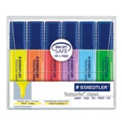 STAEDTLER Textsurfer 364 WP6 - 6 Stück(e) - Blau - Grün - Orange - Pink - Violett - Gelb - Meißel - Mehrfarben - Multi - Polypropylen (PP)