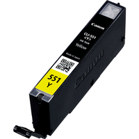 Canon CLI-551Y Yellow Ink Cartridge - Standard Yield - Pigment-based ink - 1 pc(s)