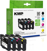 KMP MULTIPACK E201V - 9,1 ml - 5 ml - 500 Seiten - 350 Seiten - 4 Stück(e) - Multipack