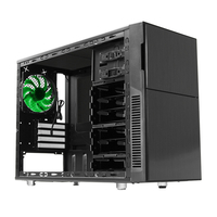 Nanoxia Deep Silence 4 - Mini Tower - PC - Black - micro ATX - Mini-ITX - Steel - 16 cm