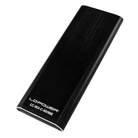 LC-Power LC-M2-C-NVME - SSD enclosure - M.2 - M.2 - 10 Gbit/s - USB connectivity - Black