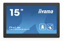 Iiyama ProLite TW1523AS-B1P - 39,6 cm (15.6 Zoll) - 1920 x 1080 Pixel - Full HD - LED - 30 ms - Schwarz
