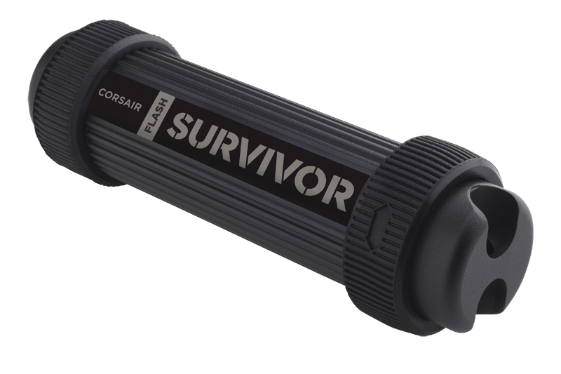 Corsair Flash Survivor Stealth - USB-Flash-Laufwerk - 128 GB