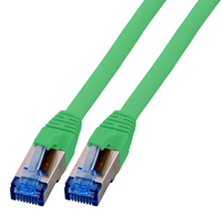 EFB Elektronik RJ45 Patchkabel S/FTP, Cat.6A, Cat.7 Rohkabel TPE superflex, 2m, grün