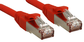 Lindy 45624 - 3 m - Cat6 - SF/UTP (S-FTP) - RJ-45 - RJ-45 - Red