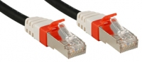 Lindy Cat.6 (A) SSTP / S/FTP PIMF Premium 0.5m - 0.5 m - RJ-45 - RJ-45