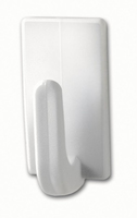 Tesa Haken Small Classic - Towel hook - White - Plastic - 2 kg - 3 pc(s) - Blister
