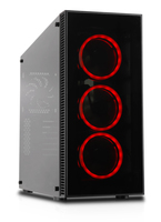 Ultron Geh Cooltek Vier Midi Tower RGB Schwarz ATX/M-ATX/ITX - Midi/Minitower - ATX