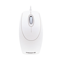 Cherry WheelMouse optical M-5400- - Mouse - 1,000 dpi Optical - 3 keys - White