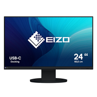 EIZO FlexScan EV2480-BK - 60.5 cm (23.8") - 1920 x 1080 pixels - Full HD - LED - 5 ms - Black