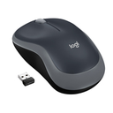 Logitech LGT-M185G - Beidhändig - Optisch - RF Wireless - 1000 DPI - Schwarz - Grau