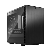 Fractal Design Define 7 Nano - PC - Black - Mini-DTX - Mini-ITX - Steel - Tempered glass - 16.7 cm - 33.1 cm