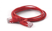 WANTEC 7267 - 0,1 m - Cat6a - U/UTP (UTP) - RJ-45 - RJ-45