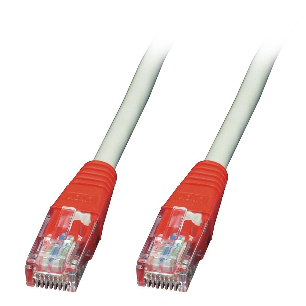 Lindy Crossover Cat.6 U/UTP 15m - 15 m - Cat6 - U/UTP (UTP) - RJ-45 - RJ-45 - Gray