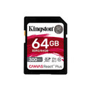 Kingston Canvas React Plus - 64 GB - SD - Class 10 - UHS-II - 300 MB/s - 260 MB/s