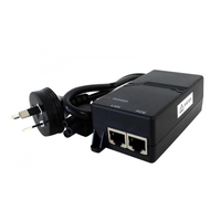 Grandstream POE-INJ - Gigabit Ethernet - Schwarz - 48 V - Vereinigtes Königreich