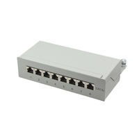 LogiLink NP0018 - RJ-45 - Cat6A - Grau - ISO/IEC 11801 - TIA/EIA 568C.2 - 800 g