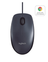 Logitech B100 - optische Maus - schwarz