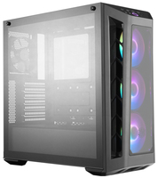 Cooler Master MasterBox MB530P - Midi Tower - PC - Schwarz - ATX - micro ATX - Mini-ITX - Kunststoff - Stahl - Gehärtetes Glas - Gaming