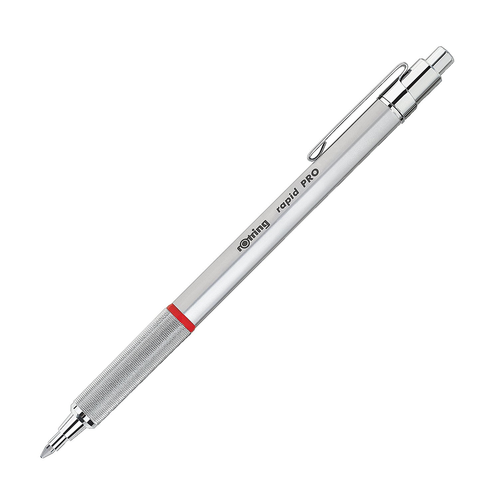 rOtring 1904291 - Clip-on retractable ballpoint pen - Refillable - Medium