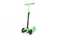 JAMARA KickLight Scooter grün - Kinder - Dreiradroller - Schwarz - Grün - Beide Geschlechter - Asphalt - 50 kg