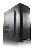 LC-Power 7036B - Midi Tower - PC - Black - ATX - micro ATX - Mini-ITX - Metal - Plastic - 14.5 cm