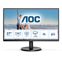 AOC Q27B3MA - 68,6 cm (27 Zoll) - 2560 x 1440 Pixel - Quad HD - LED - 4 ms - Schwarz