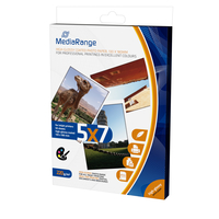 MEDIARANGE MRINK114 - Gloss - 220 g/m² - White - 50 sheets - 130 mm - 180 mm