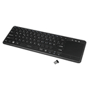 LogiLink ID0188 - Mini - RF Wireless - QWERTZ - Black