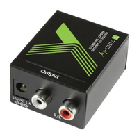 Techly IDATA-SPDIF-3 - Multiconnection - RCA - Black