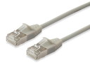 Equip Cat.6A F/FTP Slim Patch Cable - 2m - Beige - 2 m - Cat6a - F/FTP (FFTP) - RJ-45 - RJ-45