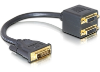 Delock DVI-Adapter - DVI-D (M) - DVI-D (W) - 20 cm