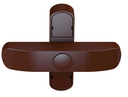 Olympia 7053 - Window lock - Brown - Brown - Monotone