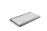 Bakker UltraBoard 950 Wireless - Mini - RF Wireless - QWERTY - Grey - White