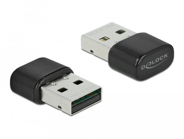 Delock 61000 - Verkabelt & Kabellos - USB - WLAN - 433 Mbit/s - Schwarz