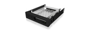 ICY BOX IB-2217StS - 8.89 cm (3.5") - Storage drive tray - 2.5" - SATA - SATA II - SATA III - Black - Aluminium - Plastic - Stainless steel