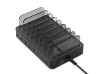 Conceptronic OZUL 8-Port 75W USB PD Charging Station - Indoor - AC - 12 V - Black